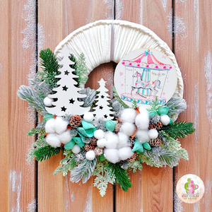 Karácsonyi ajtókopogtató  - Meska.hu