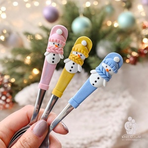 Hóemberkés kanál, Otthon & Életmód, Konyhafelszerelés, tálalás, Tálalás, Kanál & Villa, Gyurma, MESKA