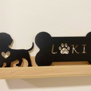 Kutyás tábla - otthon & életmód - kisállatoknak - kutyáknak - kutya ékszerek, masnik - Meska.hu