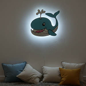 Gyerekszoba dekor - baba - mama - babaszoba dekoráció - éjszakai fény - Meska.hu