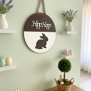 Húsvéti kopogtató - ünnepi díszek, dekorációk - húsvéti díszek és dekorációk - húsvéti ajtódísz, kopogtató - Meska.hu