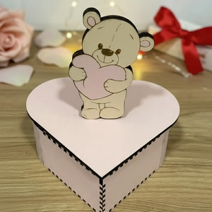 Valentin napi macis doboz, Esküvő, Emlék & Ajándék, Doboz, Gravírozás, pirográfia, MESKA