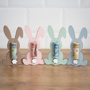 Húsvéti Pénztartó, Ünnepi díszek, dekorációk, Húsvéti díszek és dekorációk, Húsvéti ajándékátadó, Gravírozás, pirográfia, MESKA