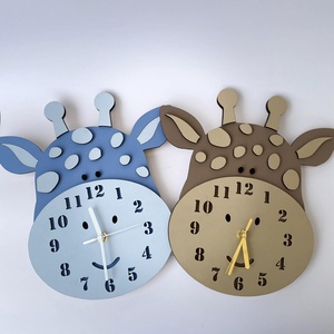 Zsiráfos órák - otthon & életmód - dekoráció - fali és függő dekoráció - falióra & óra - Meska.hu