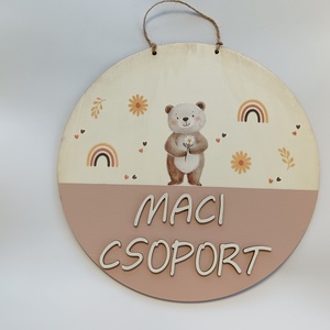 Macis névtábla - Meska.hu