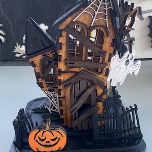 Halloween-i kísértetkastély - otthon & életmód - dekoráció - halloween - halloweeni dekoráció - Meska.hu