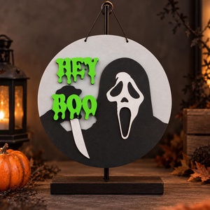 Halloween dekoráció falra vagy ajtóra - Meska.hu