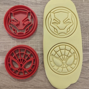 Marvel hősök sütikiszúró csomag - otthon & életmód - konyhafelszerelés, tálalás - sütés, főzés - sütikiszúró - Meska.hu