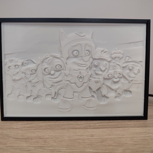 3d nyomtatott litofán fénykép kerettel - otthon & életmód - dekoráció - kép & falikép - 3d képek - Meska.hu