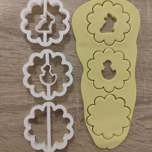 Húsvéti linzer kiszúró szett - otthon & életmód - konyhafelszerelés, tálalás - sütés, főzés - sütikiszúró - Meska.hu