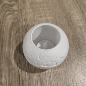 Karácsonyi témájú mécsestartó  - karácsony - karácsonyi lakásdekoráció - karácsonyi lakásdíszek - Meska.hu