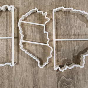 Magyarország körvonali sütikiszúró - Meska.hu