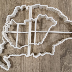 Magyarország körvonali sütikiszúró - otthon & életmód - konyhafelszerelés, tálalás - sütés, főzés - sütikiszúró - Meska.hu