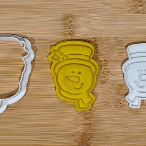 Hóember sütikiszúró, Otthon & Életmód, Konyhafelszerelés, tálalás, Sütés, főzés, Sütikiszúró, , MESKA