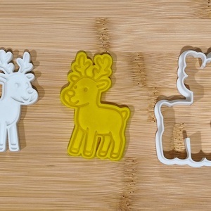 Szarvas sütikiszúró, Otthon & Életmód, Konyhafelszerelés, tálalás, Sütés, főzés, Sütikiszúró, , MESKA