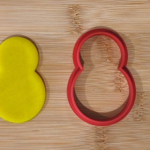 Hóember sütikiszúró , Otthon & Életmód, Konyhafelszerelés, tálalás, Sütés, főzés, Sütikiszúró, Mindenmás, MESKA