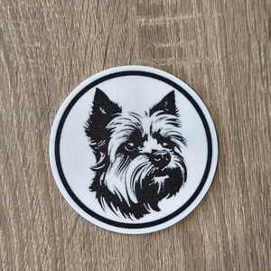 Yorkshire terrier poháralátét, Otthon & Életmód, Konyhafelszerelés, tálalás, Tálalás, Tányér- és poháralátét, , MESKA