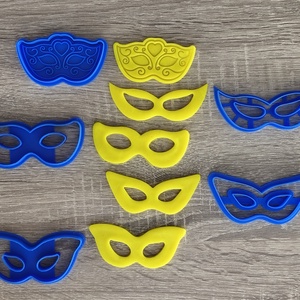 Farsangi álarc sütikiszúró - otthon & életmód - konyhafelszerelés, tálalás - sütés, főzés - sütikiszúró - Meska.hu