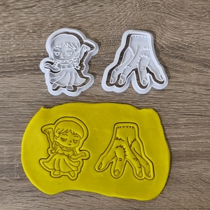 Wednesday sütikiszúró szett (6db) - otthon & életmód - konyhafelszerelés, tálalás - sütés, főzés - sütikiszúró - Meska.hu