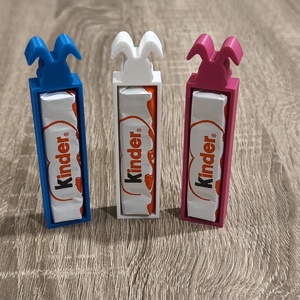 Kinder csokitartó/csoki átadó - ünnepi díszek, dekorációk - húsvéti díszek és dekorációk - húsvéti ajándékátadó - Meska.hu