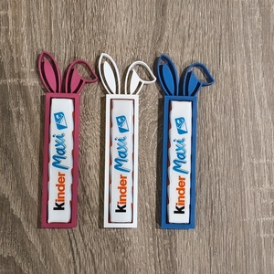 Kinder Maxi csokitartó/csoki átadó - ünnepi díszek, dekorációk - húsvéti díszek és dekorációk - húsvéti ajándékátadó - Meska.hu