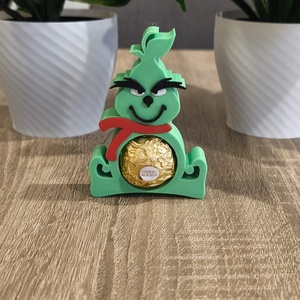 Grincs Ferrero Rocher tartó, Karácsony, Karácsonyi lakásdekoráció, Karácsonyi manók, figurák, , MESKA
