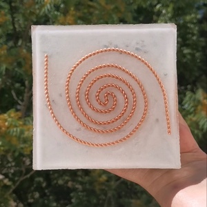 Orgonit piramis L - otthon & életmód - dekoráció - spiritualitás - orgonit piramis - Meska.hu