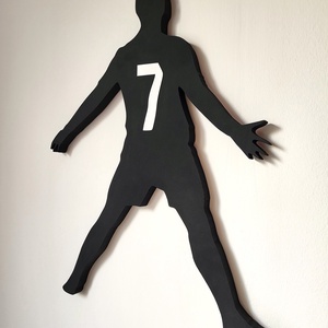 Ronaldo fali dekor - Meska.hu