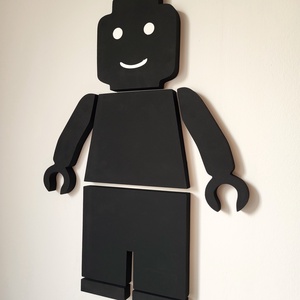 LEGO figura fali dekor - Meska.hu