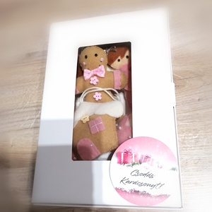 Filc dísz box  - karácsony - karácsonyi lakásdekoráció - karácsonyfadíszek - Meska.hu