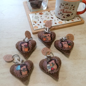 Cuki sünis kulcstartó , Táska & Tok, Kulcstartó & Táskadísz, Kulcstartó, Varrás, MESKA