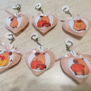 Capibara kulcstartó  - táska & tok - kulcstartó & táskadísz - kulcstartó - Meska.hu