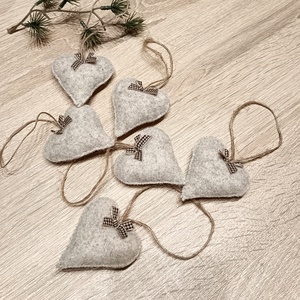 Filc függő dísz  - Meska.hu