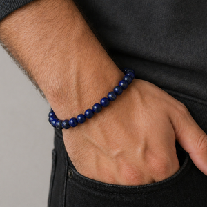 Lapis Lazuli karkötő A minőség 8mm - Meska.hu