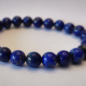 Lapis Lazuli karkötő A minőség 8mm - ékszer - karkötő - ásványkarkötő - Meska.hu