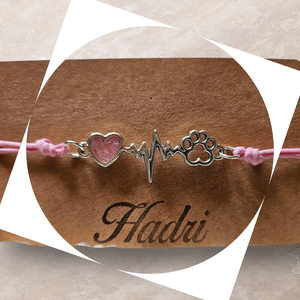 Epoxy karkötő  - ékszer - karkötő - karkötő medállal - Meska.hu