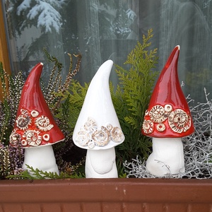 ,Díszkerti  GombákKerámia Kerti,Lakás Dísz -  - Meska.hu