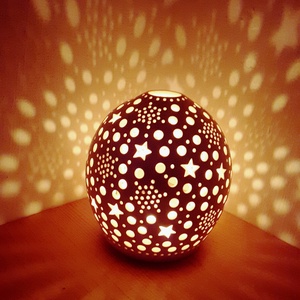 , Csillagfény Kerámia Mécsestartó - otthon & életmód - dekoráció - Meska.hu