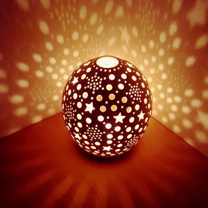 , Csillagfény Kerámia Mécsestartó - otthon & életmód - dekoráció - Meska.hu