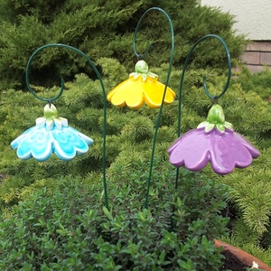 3db ,Tarka-Barka  Kerámia Harangvirág  - otthon & életmód - dekoráció - Meska.hu