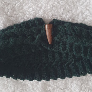 Horgolt  fejpánt, fülvédő - ruha & divat - hajdísz & hajcsat - hajráf & hajpánt - Meska.hu