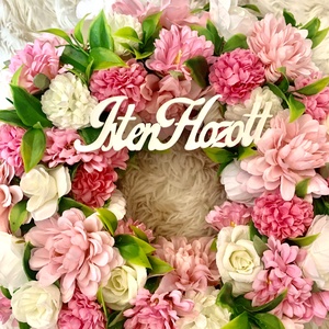 Isten hozott tavaszi ajtó kopogtató - otthon & életmód - dekoráció - ajtó- és ablak dekoráció - ajtódísz & kopogtató - Meska.hu