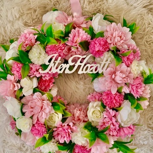 Isten hozott tavaszi ajtó kopogtató - otthon & életmód - dekoráció - ajtó- és ablak dekoráció - ajtódísz & kopogtató - Meska.hu