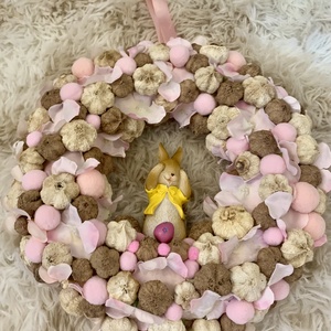 Húsvéti ajtó kopogtató - ünnepi díszek, dekorációk - húsvéti díszek és dekorációk - húsvéti ajtódísz, kopogtató - Meska.hu