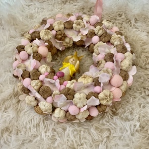 Húsvéti ajtó kopogtató - ünnepi díszek, dekorációk - húsvéti díszek és dekorációk - húsvéti ajtódísz, kopogtató - Meska.hu