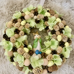 Húsvéti ajtó kopogtató - ünnepi díszek, dekorációk - húsvéti díszek és dekorációk - húsvéti ajtódísz, kopogtató - Meska.hu