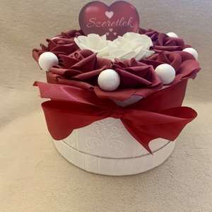 �Szeretlek örök rózsa box - otthon & életmód - dekoráció - asztal és polc dekoráció - díszdoboz - Meska.hu