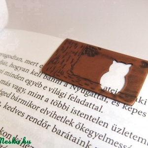 Baglyos  könyvjelző -  - Meska.hu