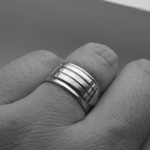 Atlantiszi gyűrű 10 mm - ékszer - gyűrű - kerek gyűrű - Meska.hu