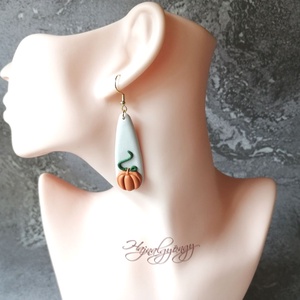 HALLOWEEN - SÜTŐTÖK fülbevaló - ékszer - fülbevaló - lógó fülbevaló - Meska.hu